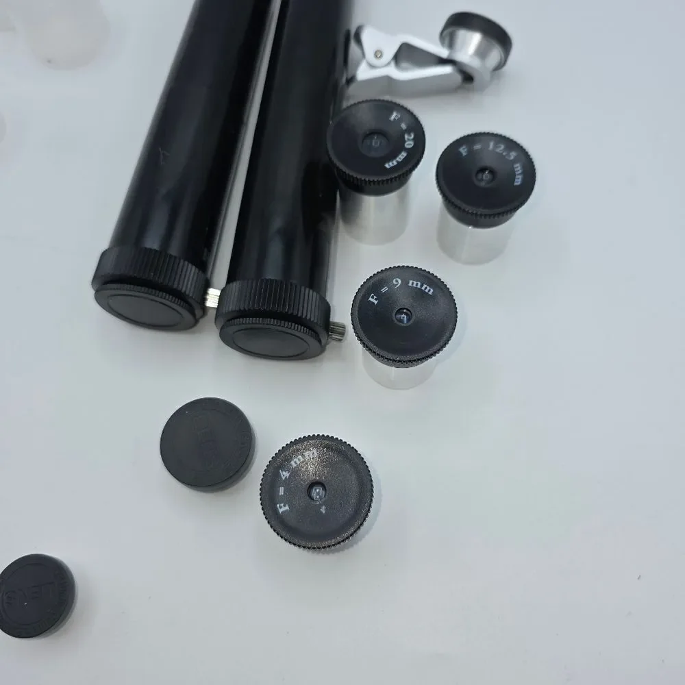 Barlow 1X 3X Erecting Telescope Eyepiece Set 4mm, 9mm, 20mm + Erecting Eyepiece